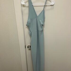 Abercrombie & Fitch Light Blue Backless Dress